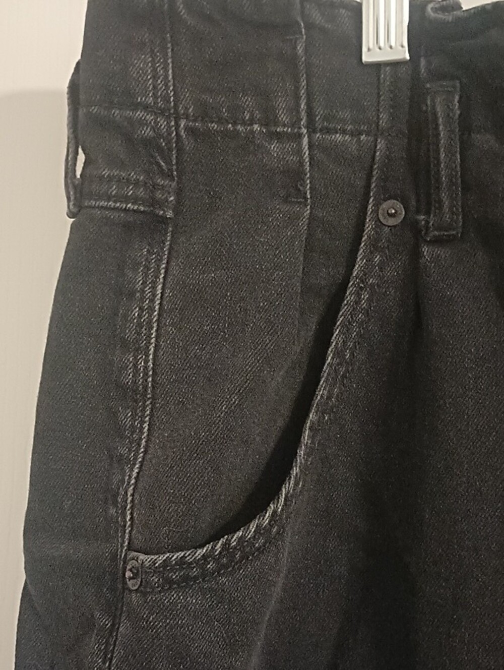 American Eagle Outfitters Relaxed Black Women's Jeans - Picture 3 of 15